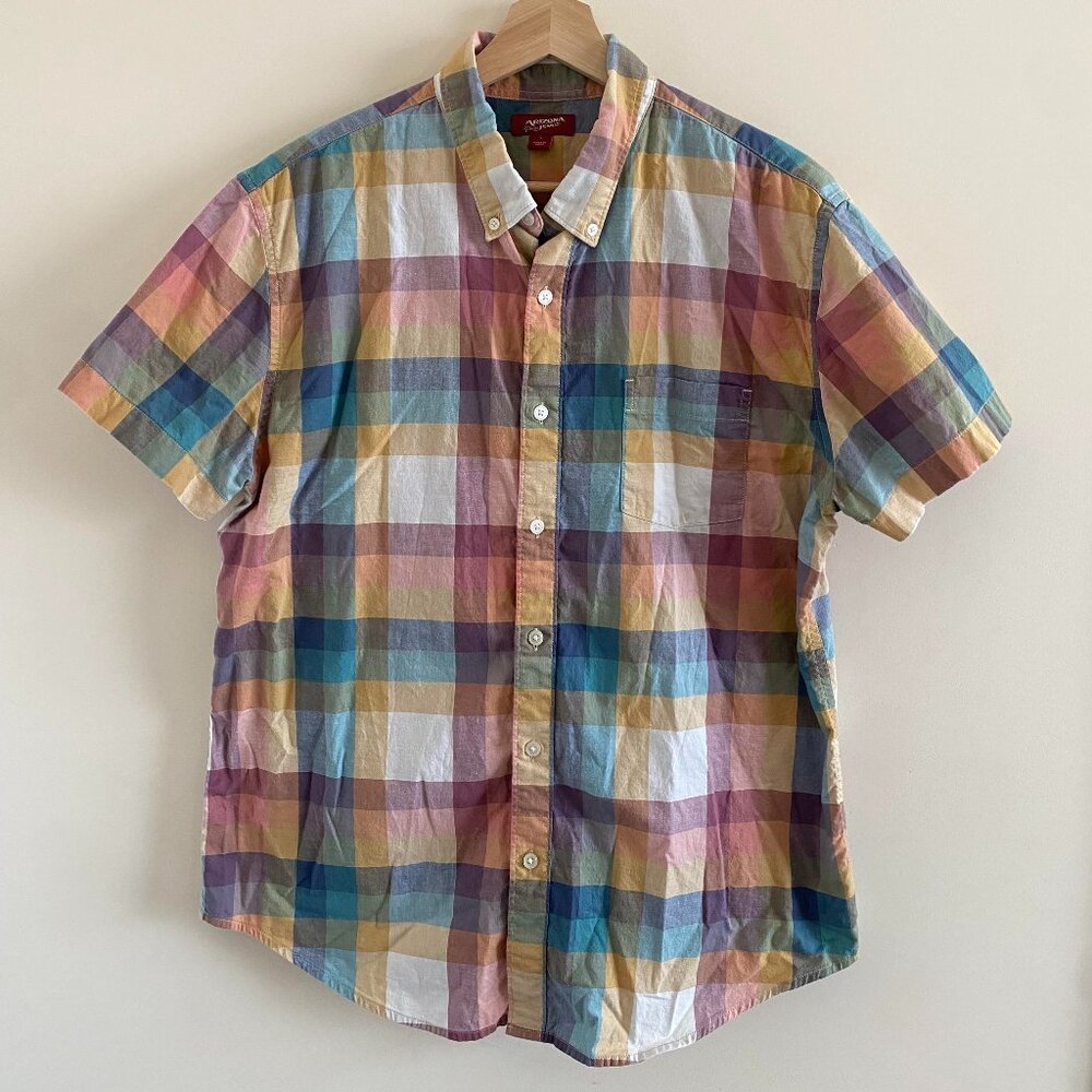 Vintage 90's Arizona Jean Co Summer Plaid - Oversized